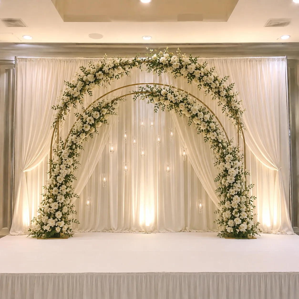 Double arch setup