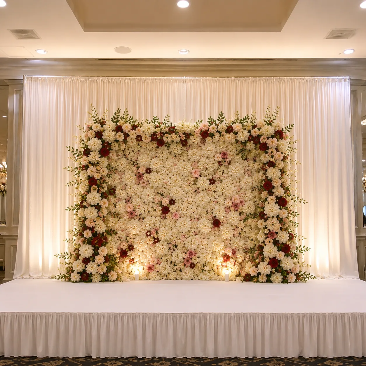 Full flower wall