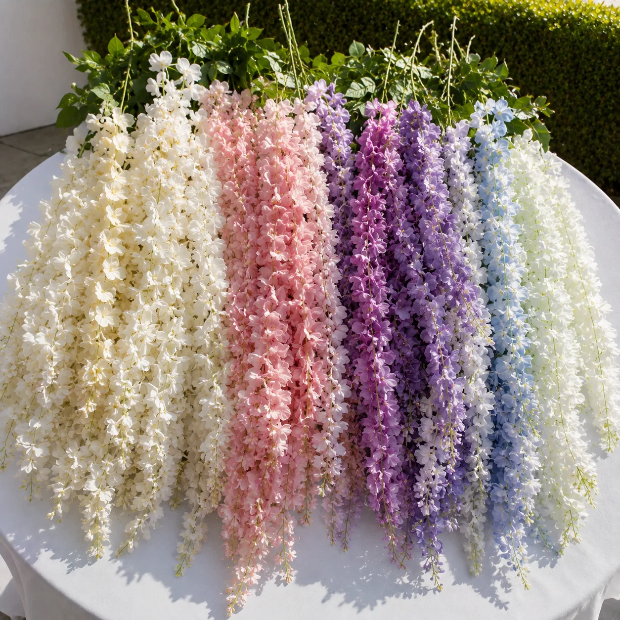 Hanging florals wisteria