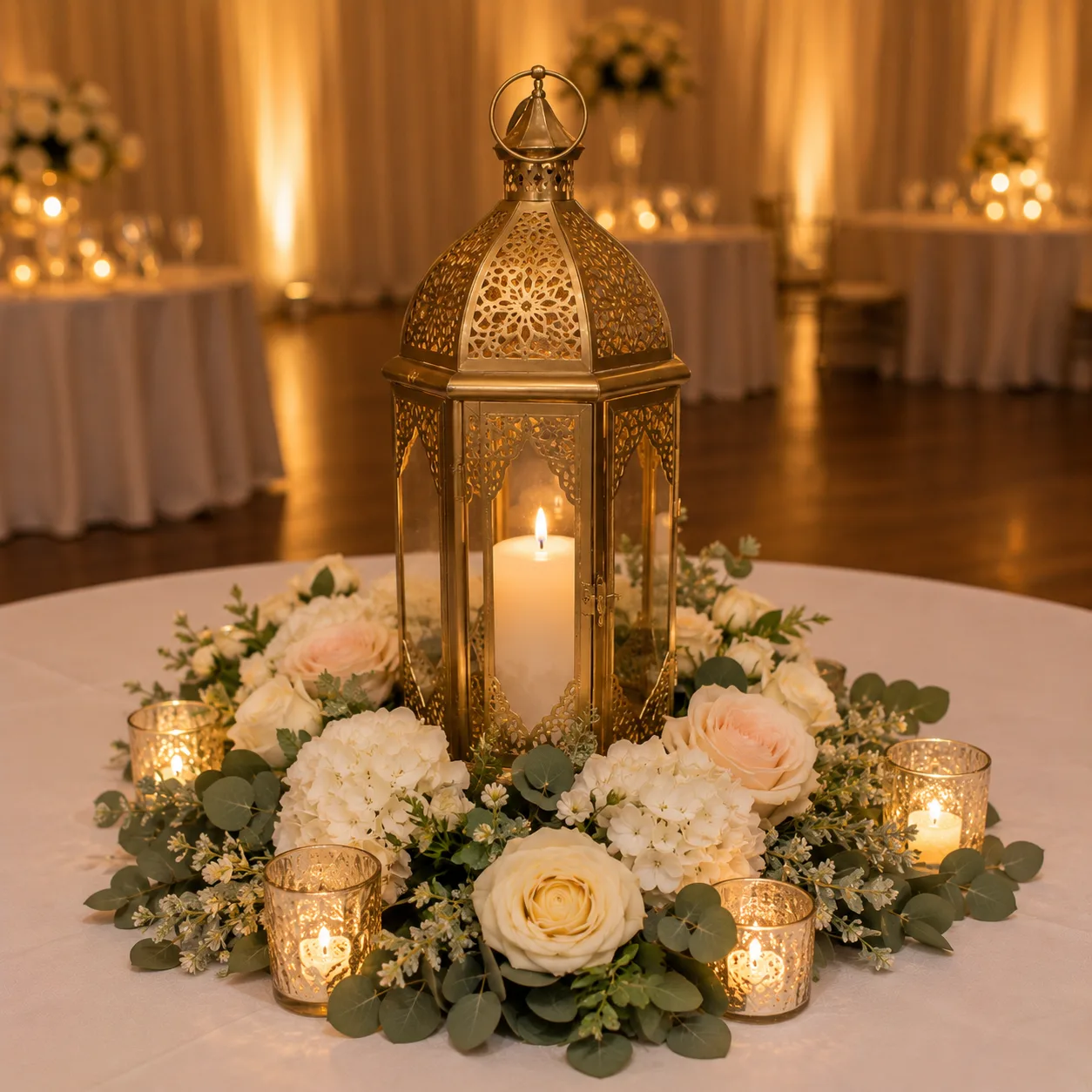 Lantern centerpieces